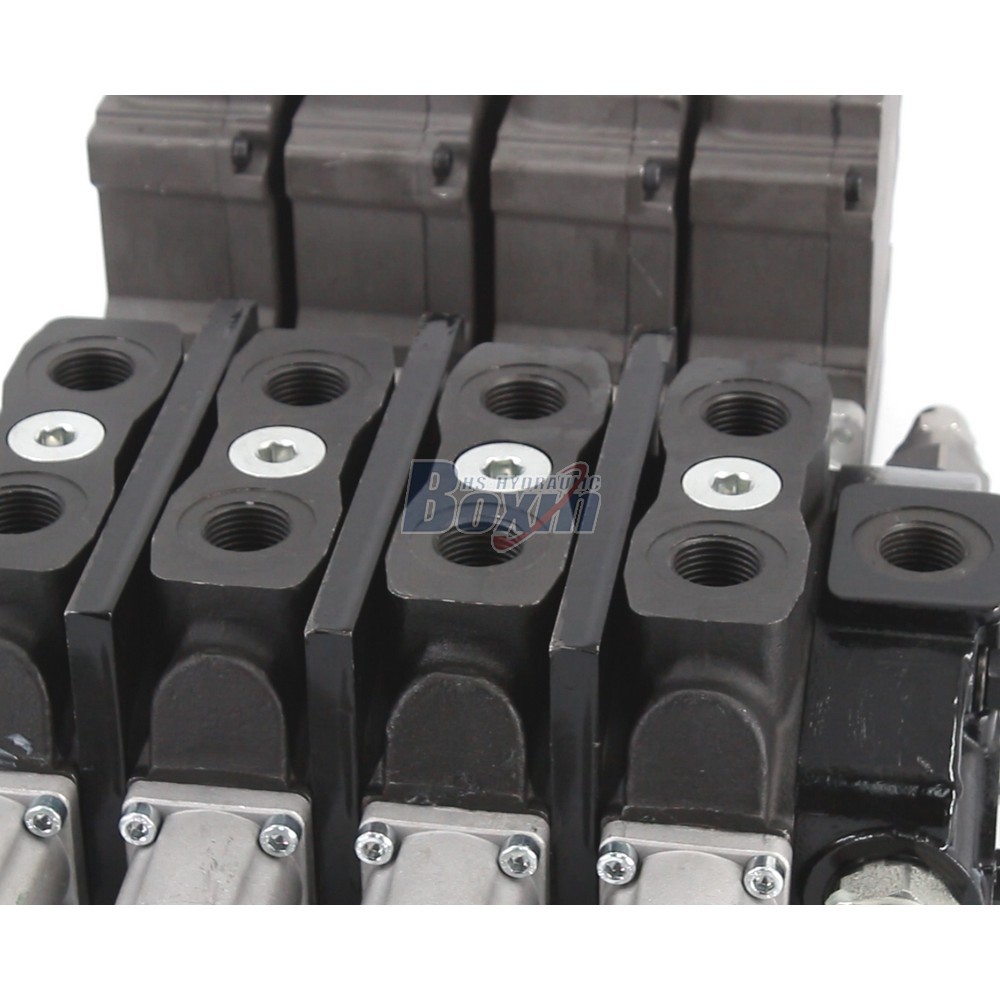 Factory Wholesale SD8EMA-4OT Electric Motor 4 Spool Sectional Directional Valve detail image